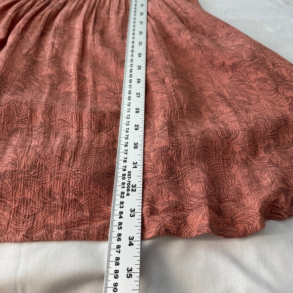 O'Neill Women's 100% Viscose Crinkle With Print Woven Mini Dress Peachy-Rose M - Picture 13 of 16